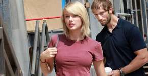 Este homem encarando Taylor Swift virou personagem de montagens