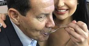 Mulher em foto ao lado de Mourão já foi investigada por Moro