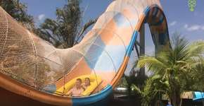 A primeira montanha russa aquática do Brasil