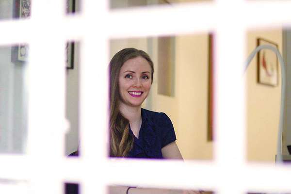 A publicitária passou a se dedicar a projetos de facilitação gráfica (Foto: Gabriel Nogueira)