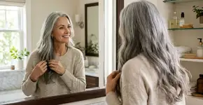 Como cuidar dos cabelos grisalhos e fazer a transição para a cor natural