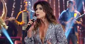 Faustão zomba de Paula Fernandes sobre refrão ‘Juntos e Shallow Now’
