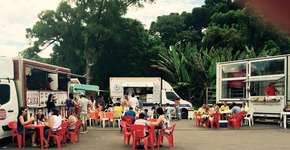 Food trucks ganham estacionamento gratuito nas Mercês
