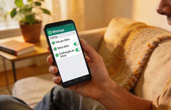 Featured large news: O macete escondido no WhatsApp que te deixa invisível para ninguém saber que você está online