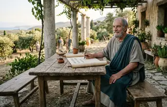 Secondary news: Epicuro, o filósofo da tranquilidade, explicava que a paz vem de coisas simples: “Nada é suficiente para quem o suficiente é pouco”