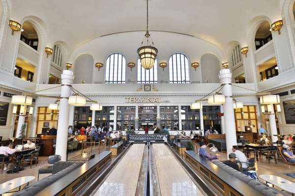 O Crawford Hotel faz parte do complexo da Union Station, no centro de Denver