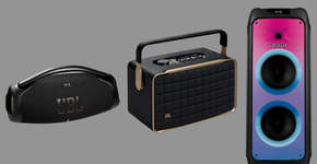 Caixas da som da JBL e da Aiwa têm cupom de R$100 e descontos de até 38%