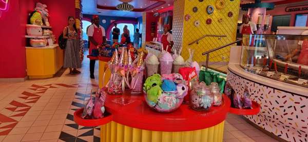 Sweet Temptations oferece uma seleção de maravilhas confeitadas e sorvetes