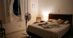 Faz bem dormir com o ventilador ligado? Ligar o ventilador todas as noites pode trazer riscos silenciosos