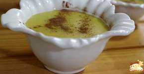 Curau de milho gourmet: receita junina que combina com o frio