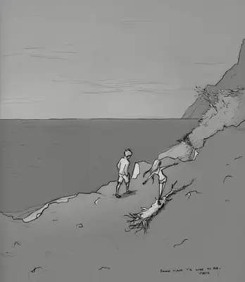 Artista faz ilustrações do dia a dia ao lado de sua esposa