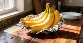 Enrole cabinho da banana com esse item caseiro e ela dura muito mais tempo fresca