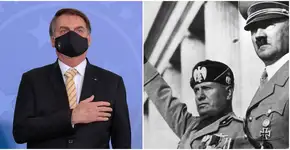 Web ressuscita fala do fascista Mussolini e compara com Bolsonaro