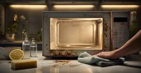 Seu micro-ondas está soltando isso na sua comida sem você perceber