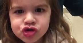 Valentina arrasa na web imitando bronca e bicão do papai Ceará