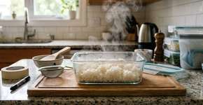 Guarde o arroz que sobrou no freezer desse jeito: ele fica com gosto de feito na hora e livre de bactérias