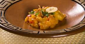 Moqueca vegana de banana SEM frutos do mar