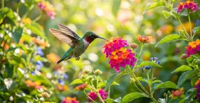 O que significa quando um beija-flor aparece no jardim, segundo o Feng Shui