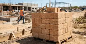 Adeus ao cimento: pesquisadores transformam areia do deserto em blocos de construção que reduzem o impacto dos canteiros de obras