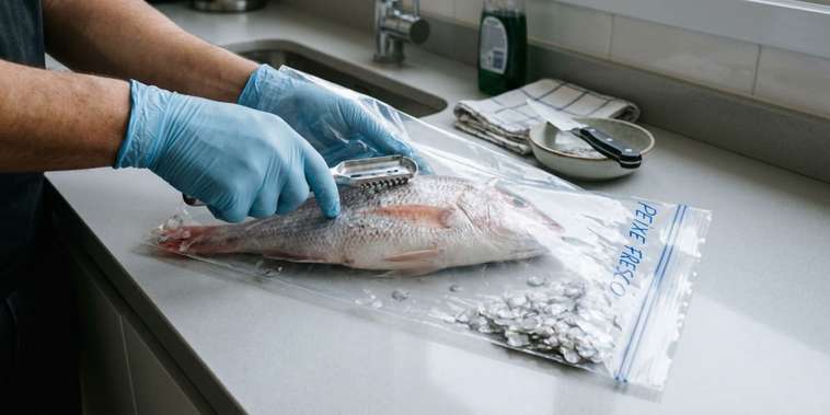 Featured main: Como remover escamas de peixe sem fazer sujeira: um truque simples que funciona