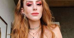 Blogueira mostra etapas da recuperação após plástica no nariz