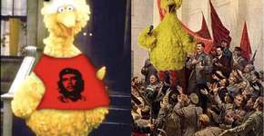 Piada pronta: Garibaldo, do Vila Sésamo, entra para lista dos comunistas