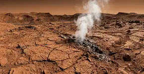 Cientistas detectaram uma “explosão repentina” de vapor em Marte, e o que é preocupante é que ela ocorreu quando a água deveria estar “segura” no subsolo