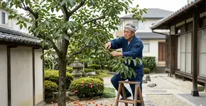 Por que alguns japoneses cortam árvores depois que alguém pede seus frutos?