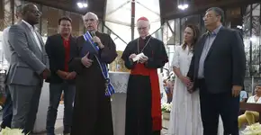 Padre Júlio Lancellotti recebe medalha da Ordem do Mérito