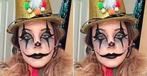 Mulher quase fica cega por causa de maquiagem de Halloween