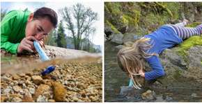 Conheça o canudo que serve como filtro de água portátil