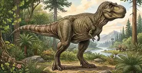 A ciência mergulhou em um osso de T. Rex como se estivesse lendo anéis de árvores e, em 2026, e disse: ele não parou de crescer aos 25 anos, mas continuou até quase os 40, deixando Jurassic Park sem palavras mais uma vez