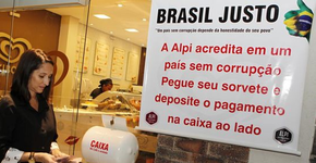 Sorveteria permitiu que clientes escolhessem se iam pagar ou não por sorvete
