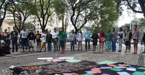 Crianças em situação de rua protestam contra as mortes no Centro de São Paulo