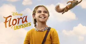 Assisti Flora e Ulysses com minha família e acabamos rindo feito esquilo