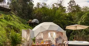 7 glampings para levar a experiência de ‘acampar’ a outro patamar