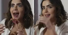 Web flagra cena de ‘Travessia’ em que Jade olha para a câmera