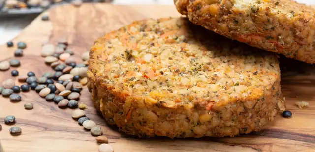 Hambúrguer de lentilha: uma opção vegetariana deliciosa
