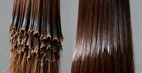 Selagem capilar reduz frizz e porosidade nos fios