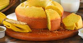 Bolo de milho com brigadeiro: sem farinha e puro sabor