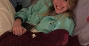 Jovem manda foto à sua mãe e então repara em detalhe inadequado