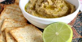 Receita de patê de berinjela bem temperado