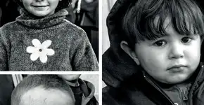 Fotógrafa retrata crianças que vivem em campos de refugiados