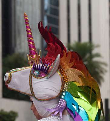 Parada LGBT na avenida Paulista 