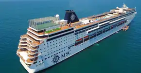 MSC tem promoção em roteiros de navio com 2º passageiro grátis