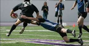 Rugby, basquete e atividades para as crianças no Parque Villa Lobos