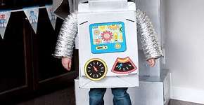 8 ideias de fantasias de papelão para as crianças