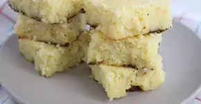 Cocada de forno deliciosa com apenas 4 ingredientes