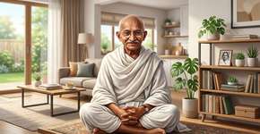 Mahatma Gandhi, líder espiritual e mestre da paz: “Seja a mudança que você quer ver no mundo”
