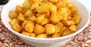 Batata crocante na airfryer